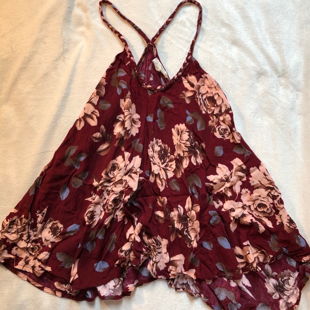 floral tank top
